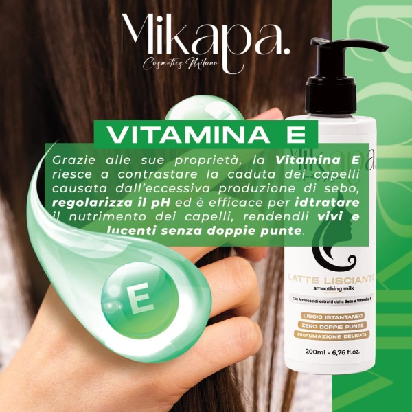 Crema Latte Lisciante Mikapa - Spedizione in 24 Ore