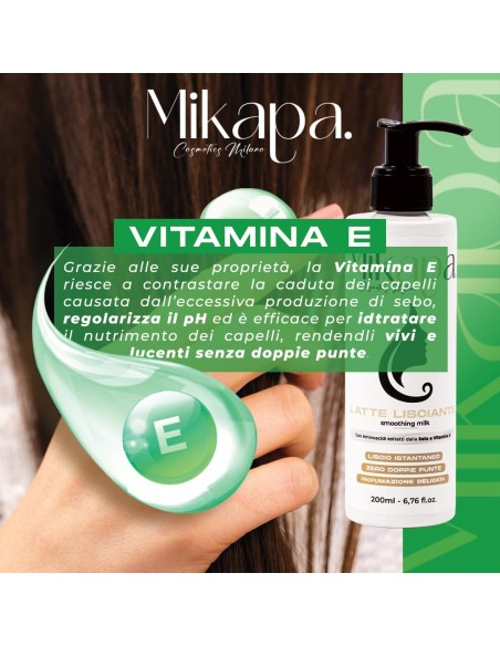 Crema Latte Lisciante Mikapa - Spedizione in 24 Ore